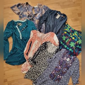 Anthropologie Tops Small Set Of 7